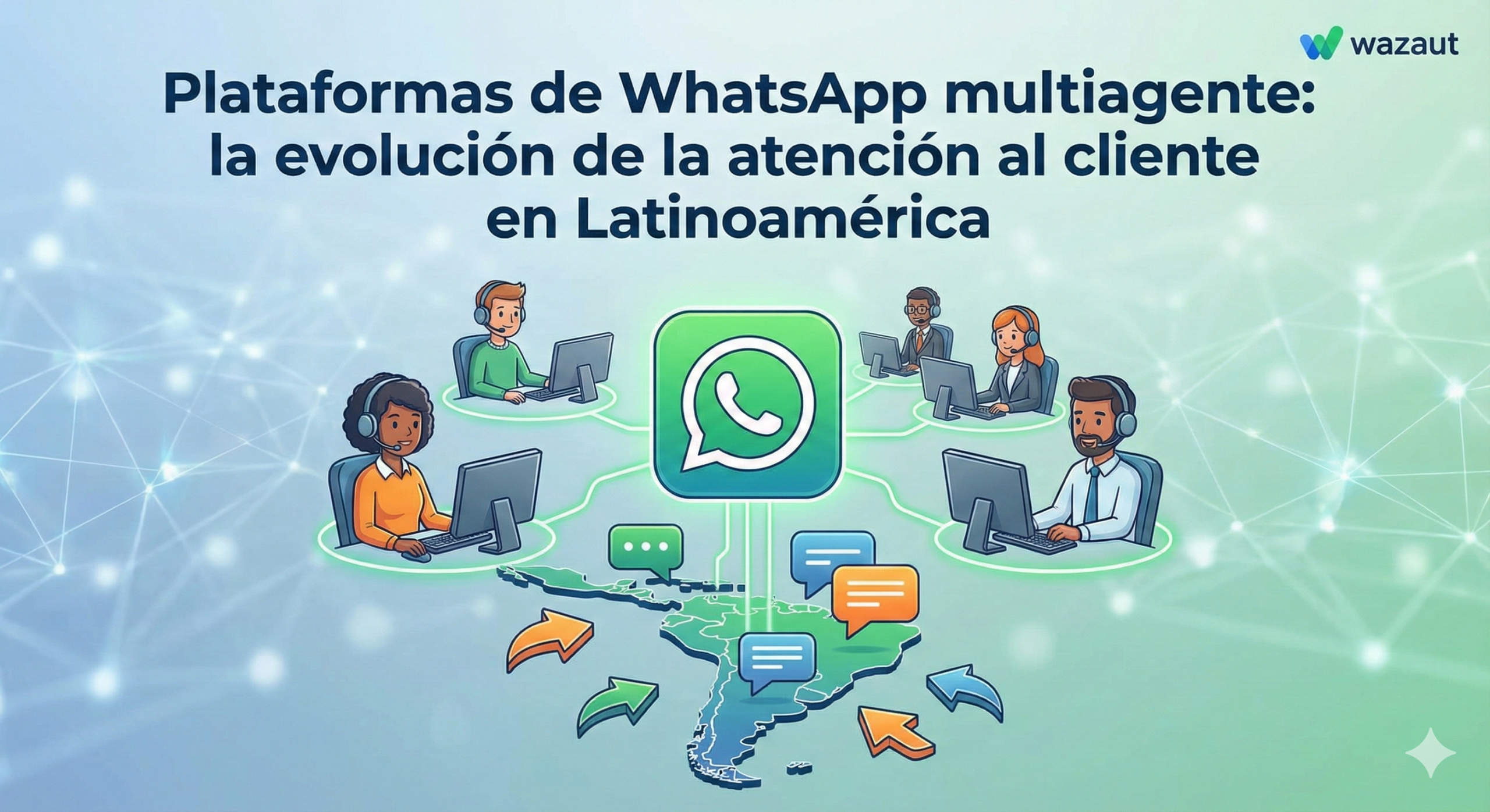 Plataformas de WhatsApp multiagente